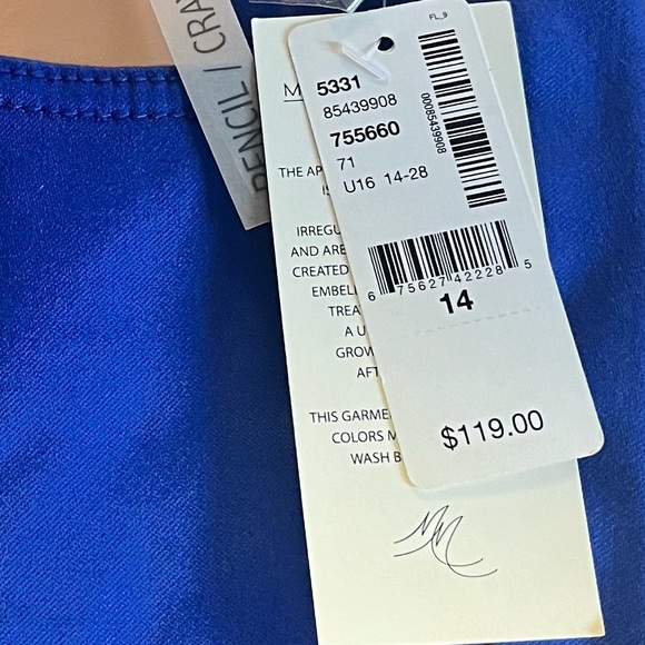 Melissa McCarthy NWT Slimming Blue Pants !! - Picture 16 of 16